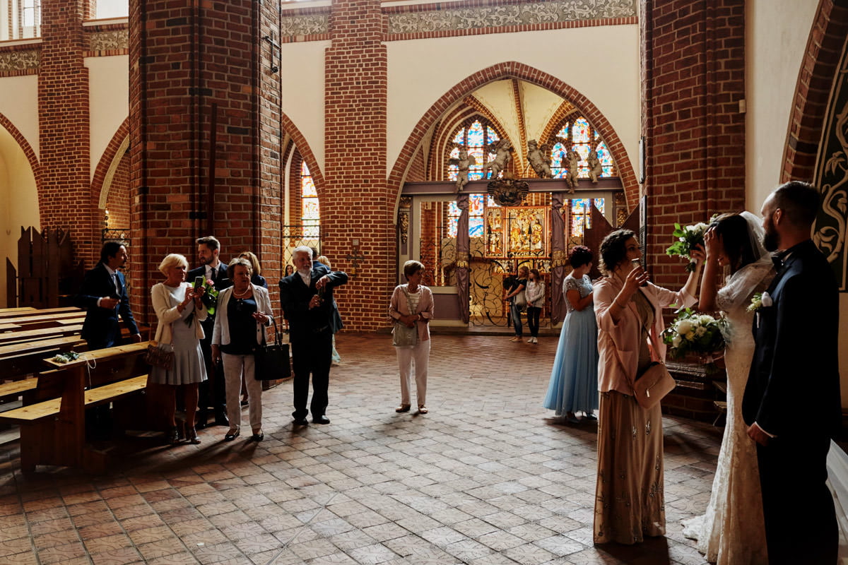 katedra Szczecin - reportaż ślubny
