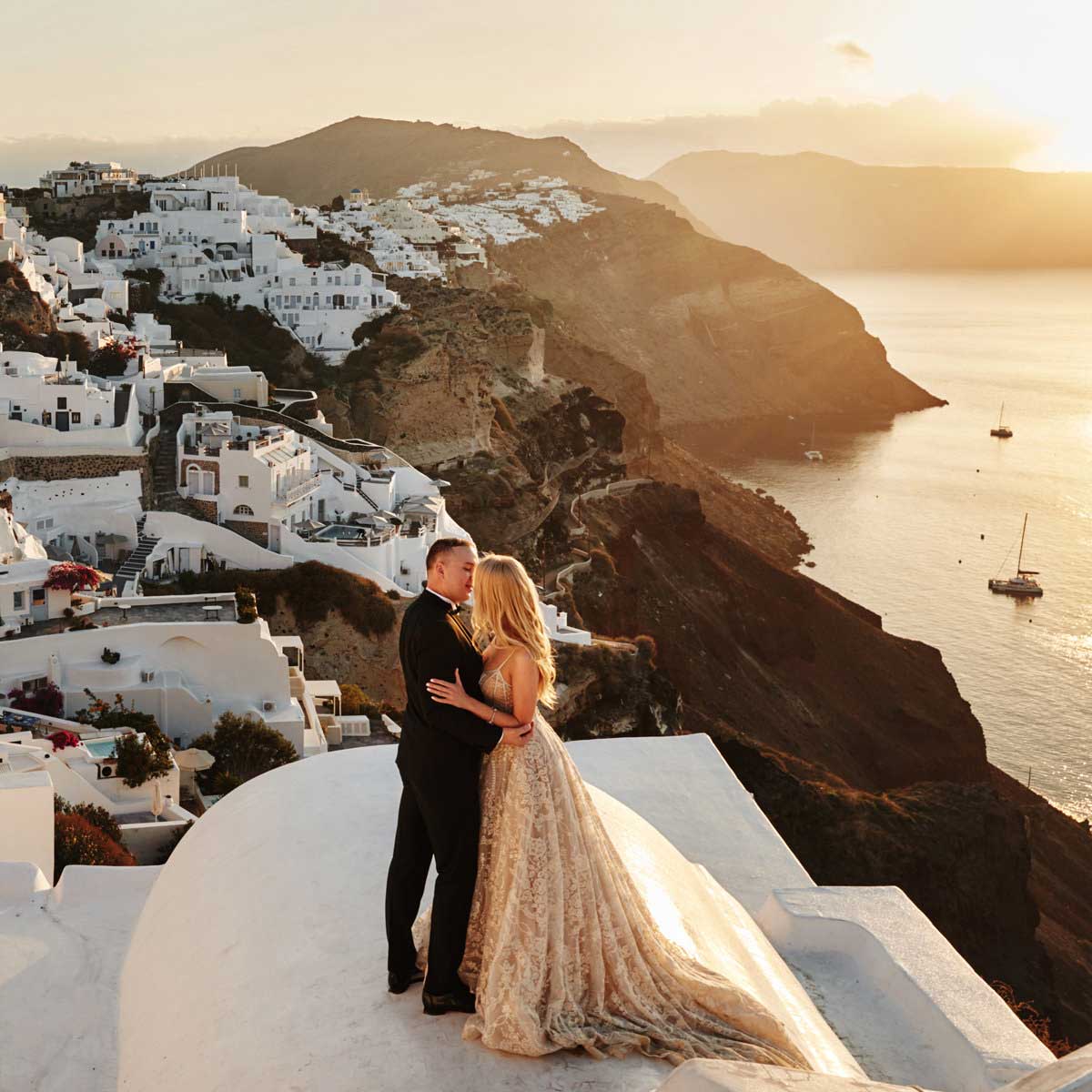 Sesja ślubna Santorini